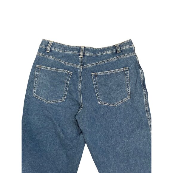 Coldwater Creek Womens Denim Pants Size 10 Blue Cotton/Spandex Stretch Material - Picture 4 of 5